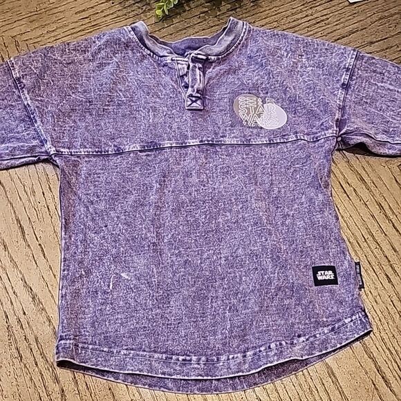 Star Wars 4T Spirit Jersey purple long sleeve do or do not - Picture 1 of 10